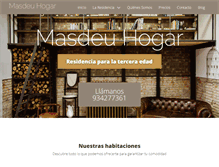 Tablet Screenshot of masdeuhogar.com